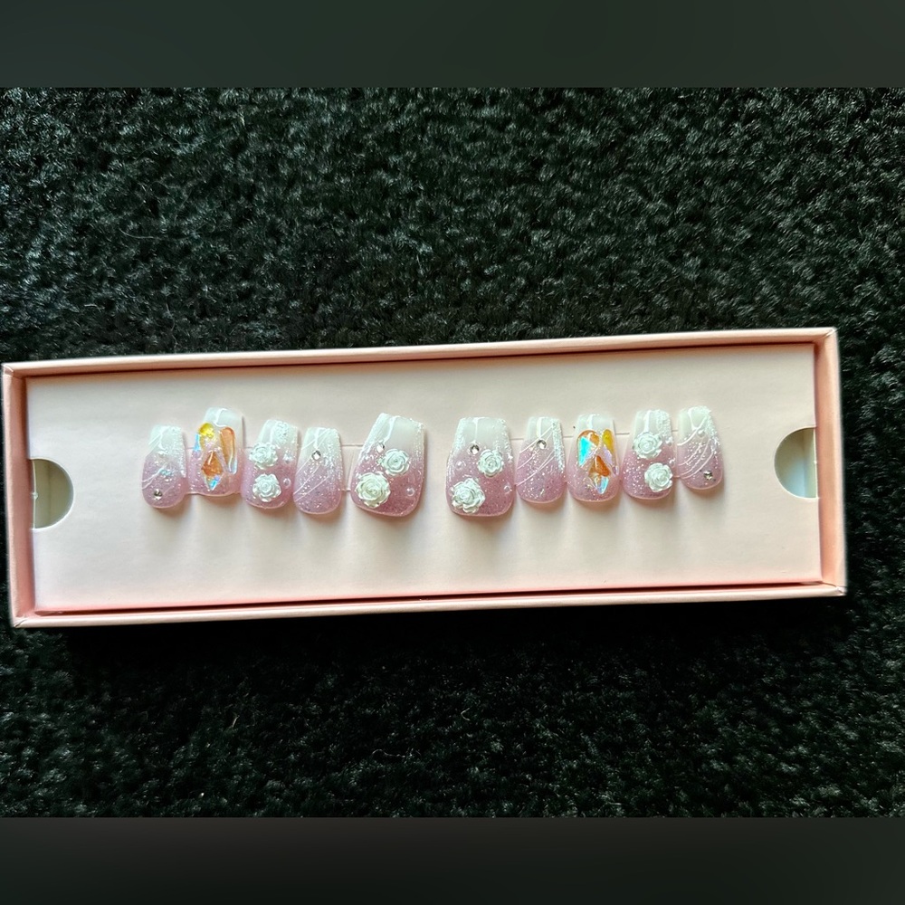Press On Nails Handmade Size large